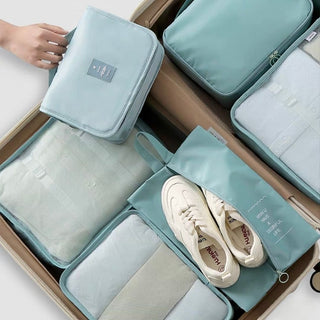 Piece Set Compact Storage Travel Pouch  Hanging Pouch