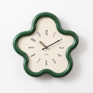Chubby Flower Frame Clock  Wall Clock