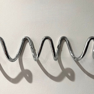 Silver Wavy Wall Hooks   Hanger Hooks   Wall-mounted Storage