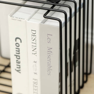 Wire Multifunctional Magazine Rack Storage Book Stand