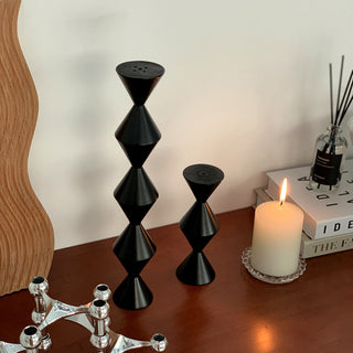 Triangle Wood Object Set of 2
