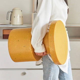Mixed Color Compact Side Table Stool   in