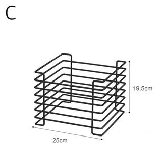 Wire Multifunctional Magazine Rack Storage Book Stand
