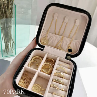 Simple Square Jewelry Box  Storage