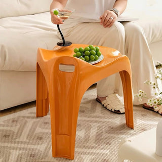 Color Stacking Chair Side Table  Stool