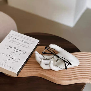 Hand Ceramic Object Accessory Storage Tray