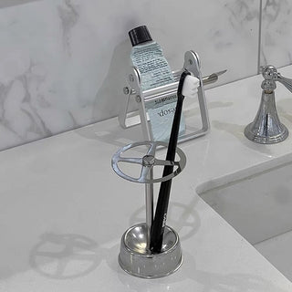 Toothbrush Stand x Tube Squeezer Piece Set