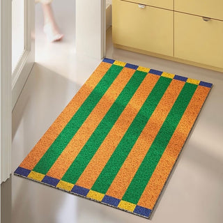 Multicolor Stripe Entrance Mat  50 x 80 cm Mud Removal
