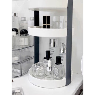 Archframe Round Three-Tier Rack  Cosmetic Storage