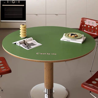 Simple Lettering Color Round Tablecloth Mat    60cm x 80cm