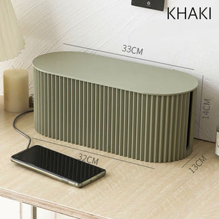 Power Strip Storage Cable Box   2 Sizes