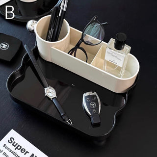 WaveDesign Cosmetic Storage Tray  Brush Stand