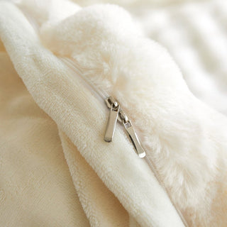 Fluffy and soft duvet cover set bed cover bedding cover