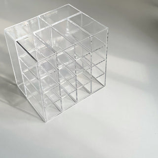 Clear Acrylic Lip Brush Stand Cosmetic Storage