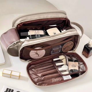Large Capacity Storage Big Cosmetic Pouch  Makeup Pouch Travel Pouch