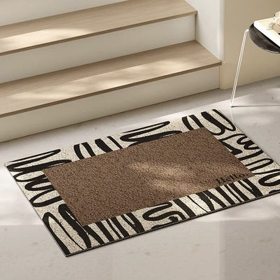 Modern Art Pattern Entrance Mat  50 x 80 cm Mud Removal Mat