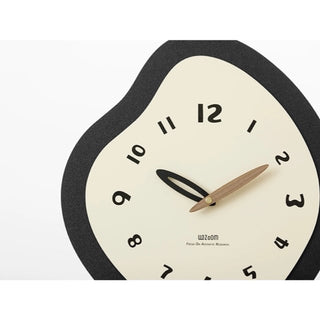 Monochrome Modern Art Wall Clock