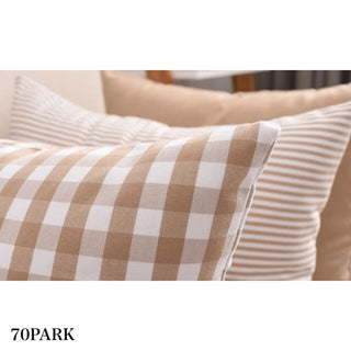 Checkered & Striped Cushion Covers  12 Types