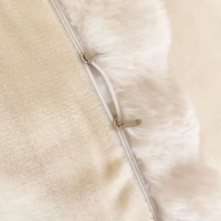 White Fluffy and Soft Duvet Cover Set  Bed Cover Bedding Cover