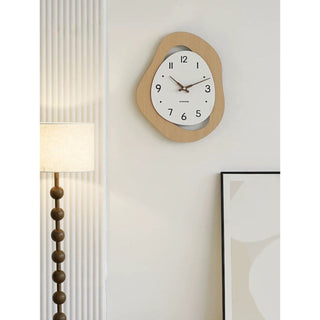 Nuance Curve Retro Clock  Wall Clock