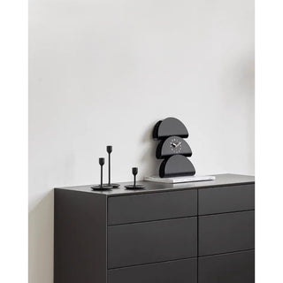 Half Moon Design Clock   Semi-circular Wall Clock