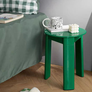 Color Round Side Table Stool   in   Chair