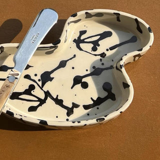Ink Splash Pattern Ceramic Mini Tray