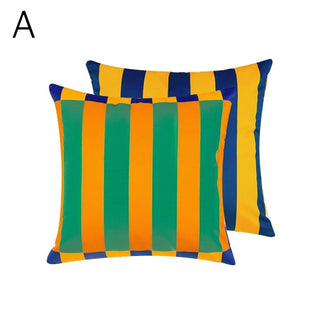 Multicolor Stripe Cushion Cover  45 x 45 cm