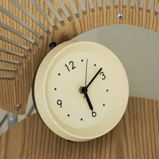 Two-tone Simple Round Clock Table Clock