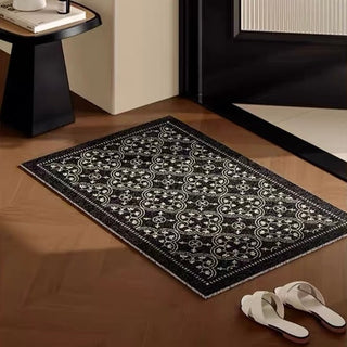 Oriental Geometric Pattern Entrance Mat  50 x 80 cm Mud Removal Mat