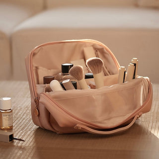 Large Capacity Makeup & Cosmetics Storage Travel Pouch