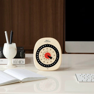 Retro Dial Desktop Perpetual Calendar