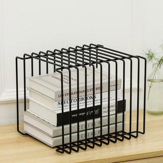 Wire Multifunctional Magazine Rack Storage Book Stand