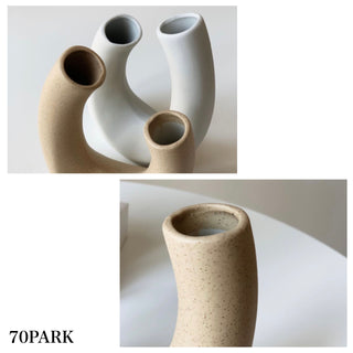 Donut & U-shaped Simple Flower Vase  4 Types