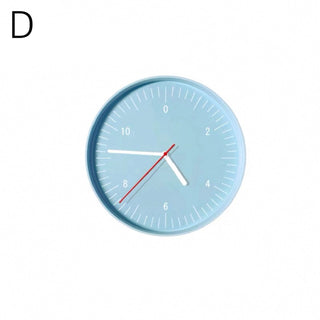 Pastel Color Round Clock  Wall Clock