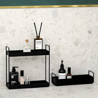 Iron Frame Slim Tier Tray Rack   Cosmetic Storage