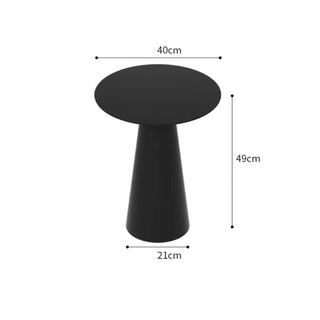 Iron Round Slim Side Table  Sofa Table