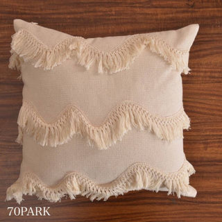 Tassel-attached Bohemian Style Cushion Cover  6 Types