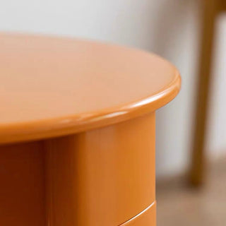 Color Round Side Table Stool   in   Chair