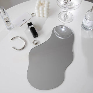 piece set Wavy Acrylic Mirror Tray