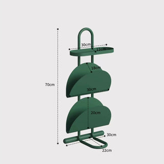Stand Magazine Rack Slim Side Table  in  Display Rack
