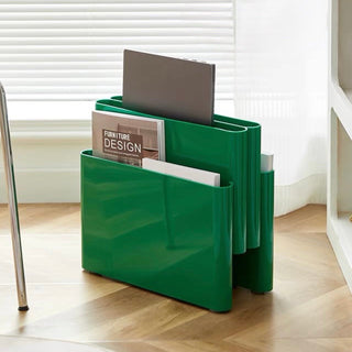 4 Pocket Magazine Rack  Storage Book Stand