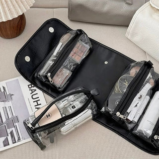 Large Capacity Removable Cosmetic Storage Hanging Pouch  Makeup Pouch Travel Pouch