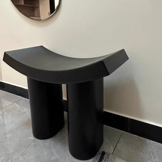 Curved design side table stool  chair