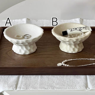 Legged Ceramic Accessory Tray