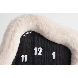 Nuance Fur Frame Clock  Table Clock