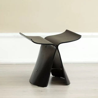 Black Butterfly Stool Side Table Chair