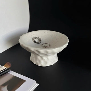 Legged Ceramic Accessory Tray