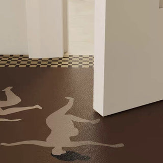 Dancer motif water-repellent entrance mat 50 x 80 cm