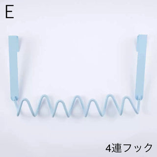 WavyWave Door Hooks  6 Types  Hanger Hooks   Suitable for Rental Properties  No Drilling Required